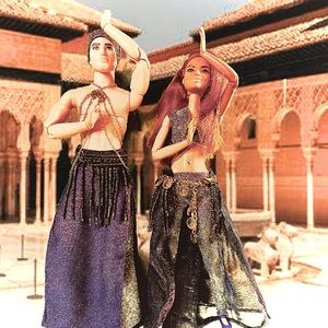OOAK Dolls Belly Dance Duo